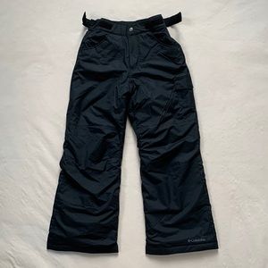 Columbia black Snow Pants - youth medium